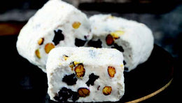 Indulge in the luxurious flavors of Sultan's Premium Turkish Delight - Milk Flavor, Pistachio, and Raisin Covered Coconut. Each delightful piece offers a velvety milk flavor complemented by the nutty crunch of pistachios, the sweet chewiness of raisins, all enveloped in a luscious coconut coating. Elevate your Ramadan celebrations with this decadent delicacy, meticulously crafted to satisfy your sweet cravings. Order now for delivery in South Florida and across the US.