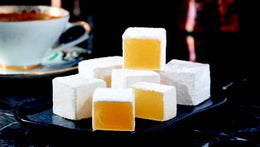 Experience the timeless elegance of Sultan's Premium Turkish Delight - Plain. Delicately crafted with the finest ingredients and without any additional flavors, each piece embodies the pure essence of traditional Turkish delight. Perfect for any occasion, indulge in this classic delicacy that transcends time and culture. Order now for delivery in South Florida and across the US.