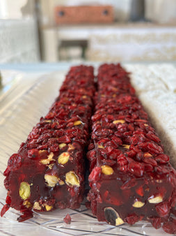 Premium Pomegranate Pistachio Turkish Delight